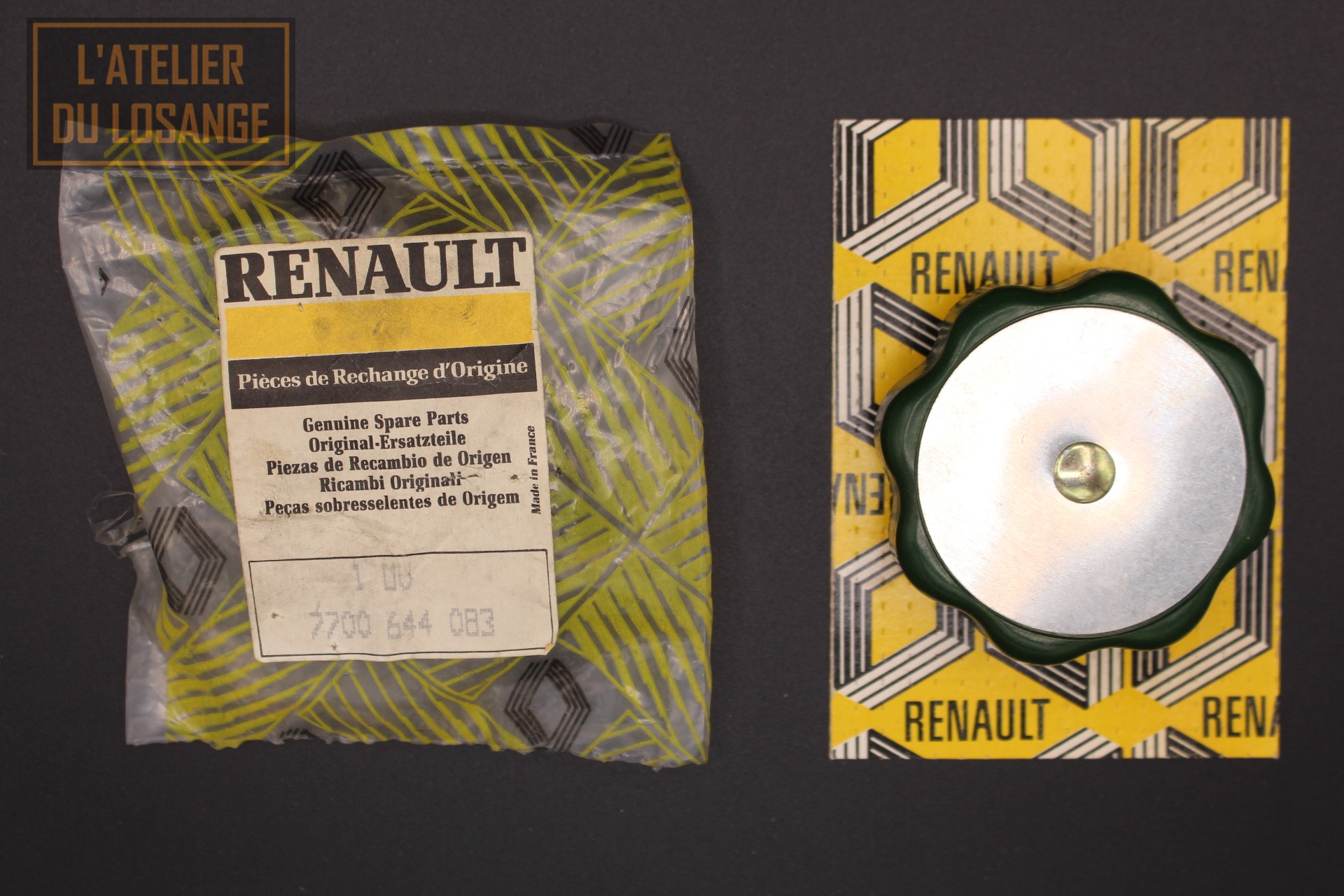 Bouchon de remplissage d'huile moteur pour Renault 12 ou Renault 15