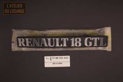 Monogramme Renault 18 GTL