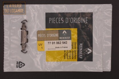 Agrafe métallique d'enjoliveur de pare-brise
