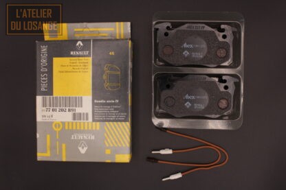 Jeu de plaquettes frein montage Bendix