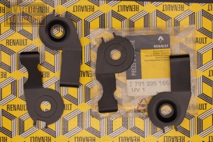 Collection d'entretoises de fixation des boucles de ceinture de sécurité