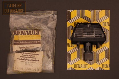 Eclaireur plaque d'immatriculation