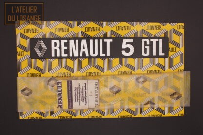 Monogramme Renault 5 GTL