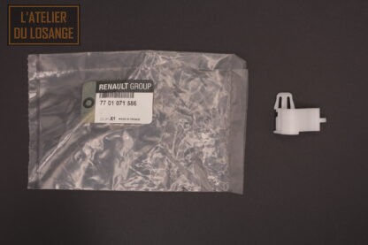 Agrafe plastique de grille de auvent