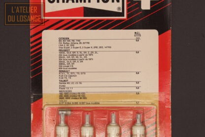 Blister de 4 bougies 1 électrode Champion S9YC (BN9Y) – Image 2