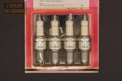 Blister de 4 bougies 1 électrode Champion N12Y – Image 3