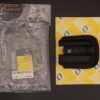 Embout de rail de porte coulissante droite