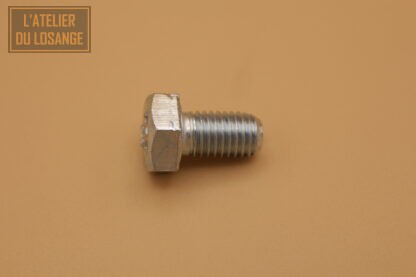 Vis TH électrozinguée M7x12 filetage total