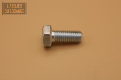 Vis TH électrozinguée M7x16 filetage total