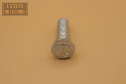 Vis TH électrozinguée M7x20 filetage total – Image 2