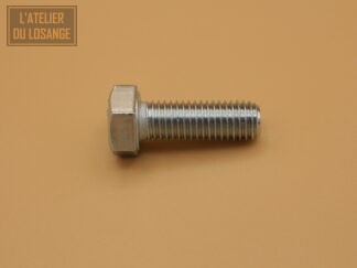 Vis TH électrozinguée M7x20 filetage total