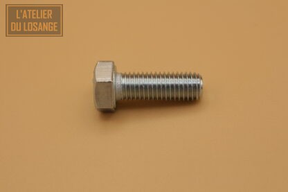 Vis TH électrozinguée M7x20 filetage total