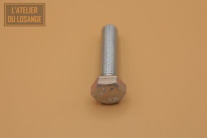 Vis TH électrozinguée M7x30 filetage total – Image 2