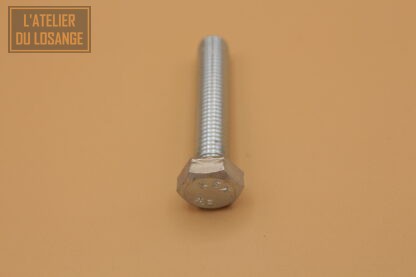 Vis TH électrozinguée M7x35 filetage total – Image 2