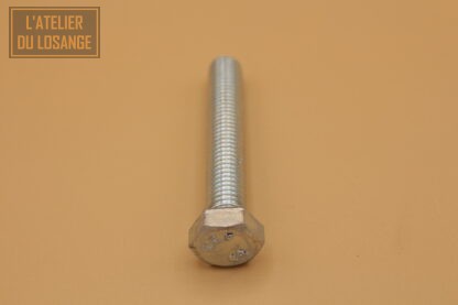 Vis TH électrozinguée M7x40 filetage total – Image 2
