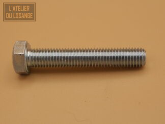 Vis TH électrozinguée M7x40 filetage total