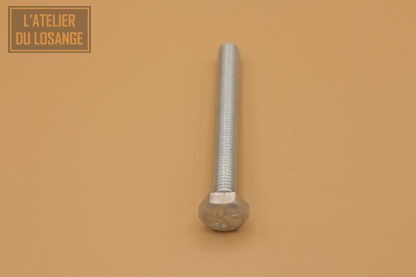 Vis TH électrozinguée M7x60 filetage total – Image 2